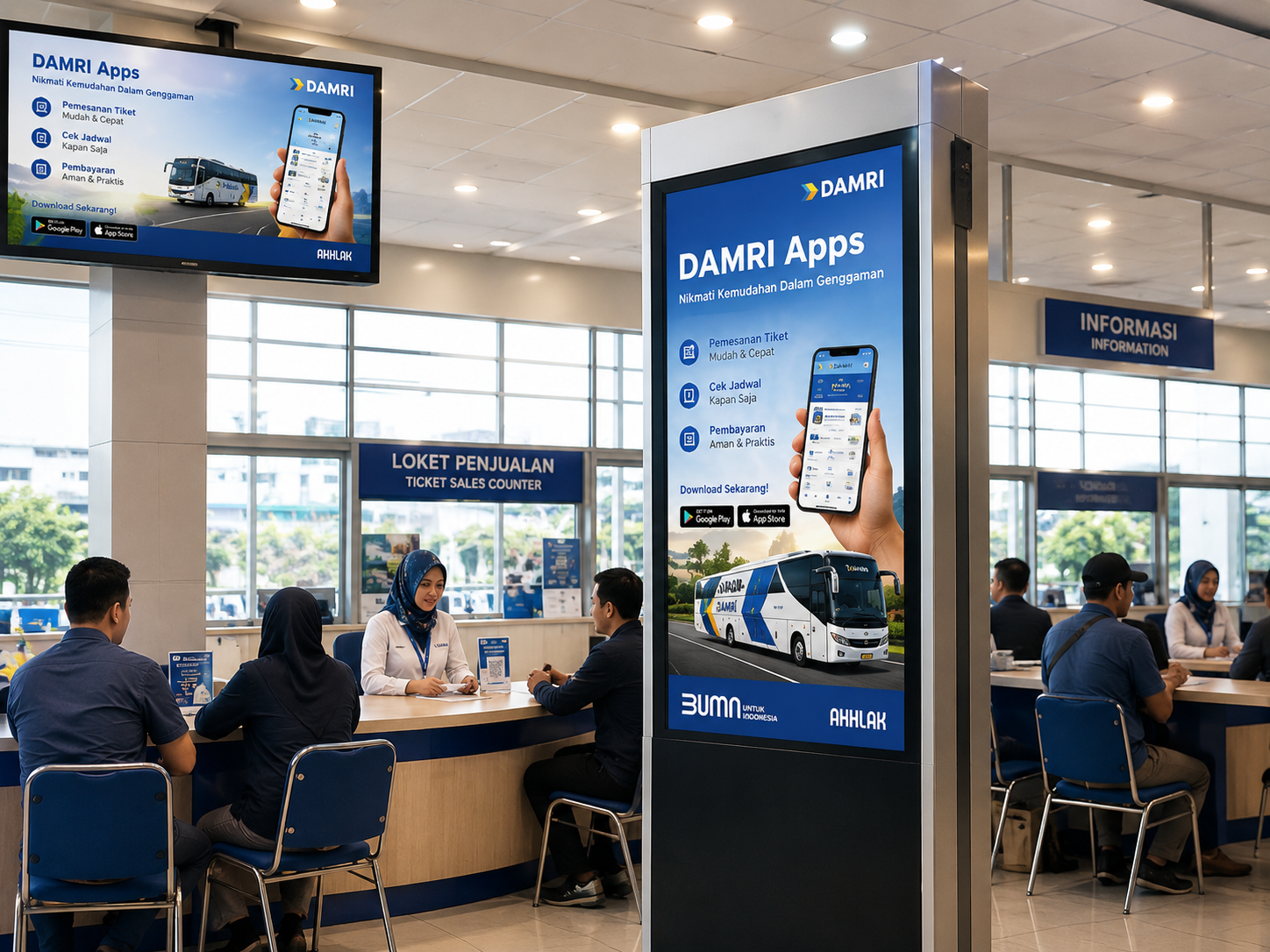 Iklan di Terminal